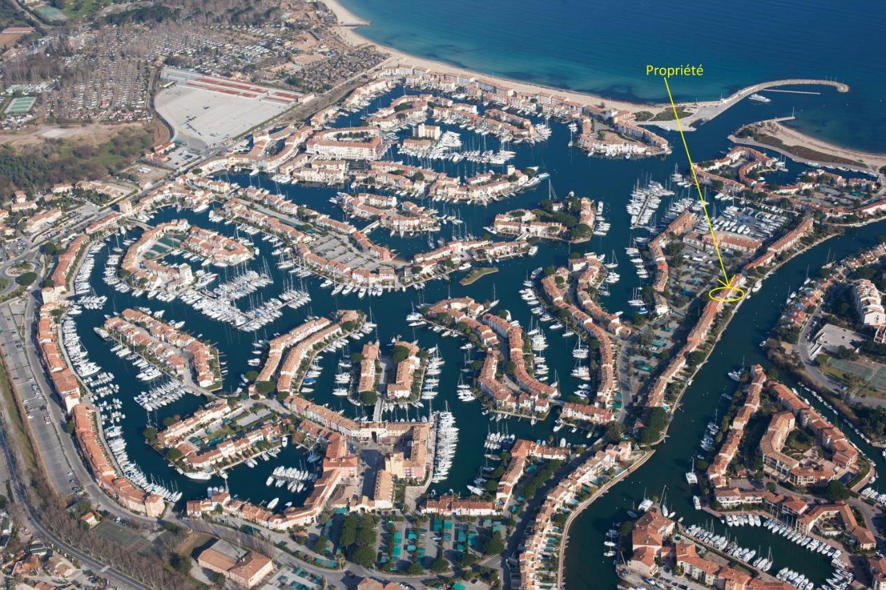 Appartement centre Port-Grimaud avec vue magnifique sur la Giscle Extérieur photo